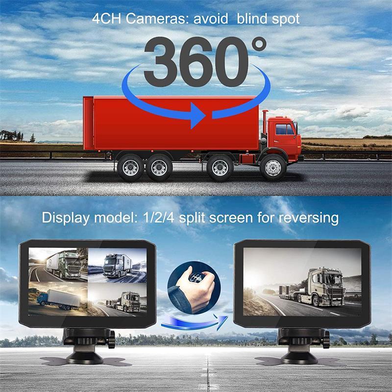 Truck Camera Systems With BSD