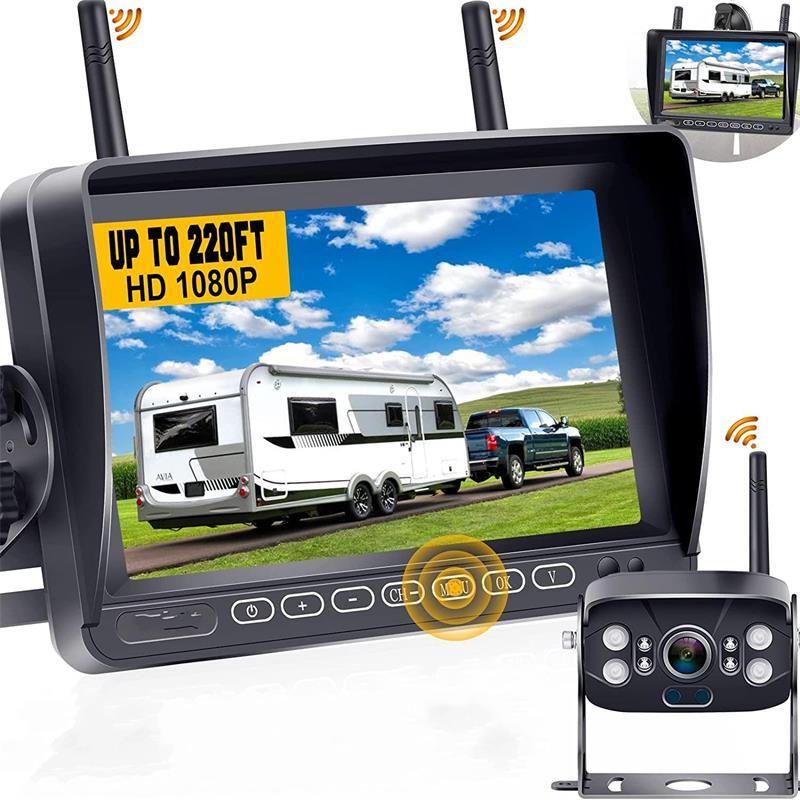 2CH Front And Rear Wireless Backup Camera For Camper RV