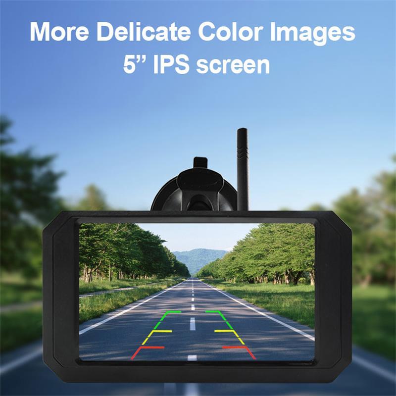 China Solar power battery operated wireless backup camera supplier