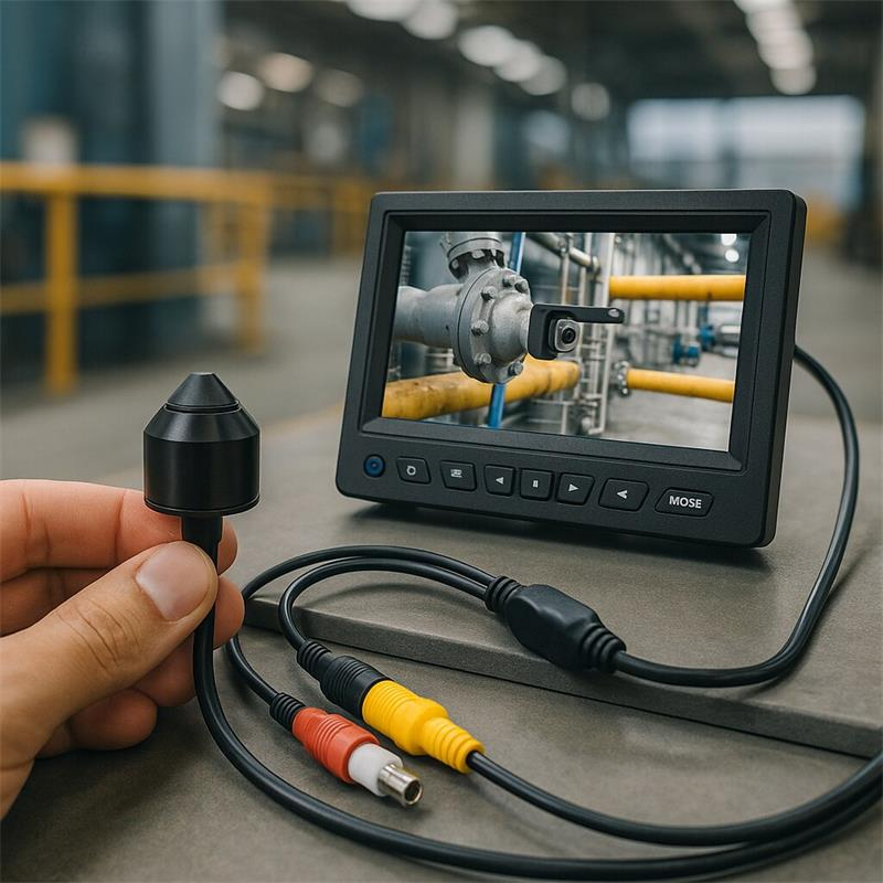 Goobuy AHD Camera DVR Kit for Space-Limited Harsh-Site Maintenance AC-607
