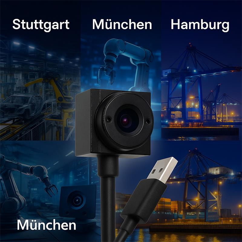 Robuste Kameramodule für raue Industrieumgebungen in Deutschland