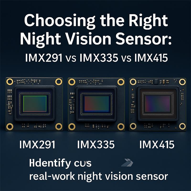 STARVIS IMX291 vs IMX335 vs IMX415: Night Vision Camera Guide