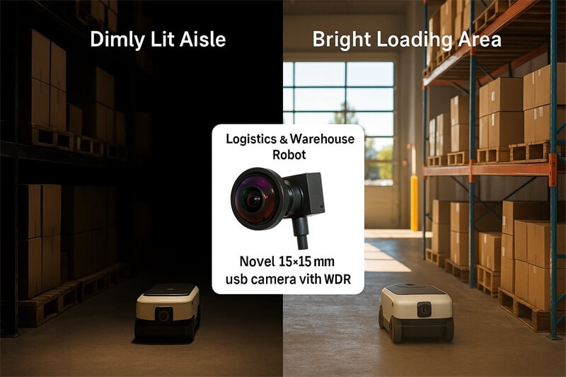 Novel Manufacture ltd launch 15x15mm WDR USB Camera for Robots