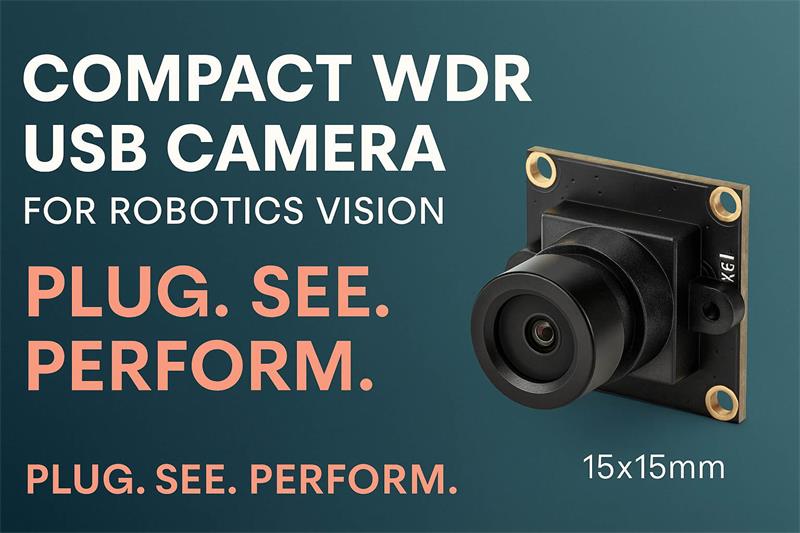Compact WDR USB Camera for Next-Gen EoAT & AMR Robotics Vision