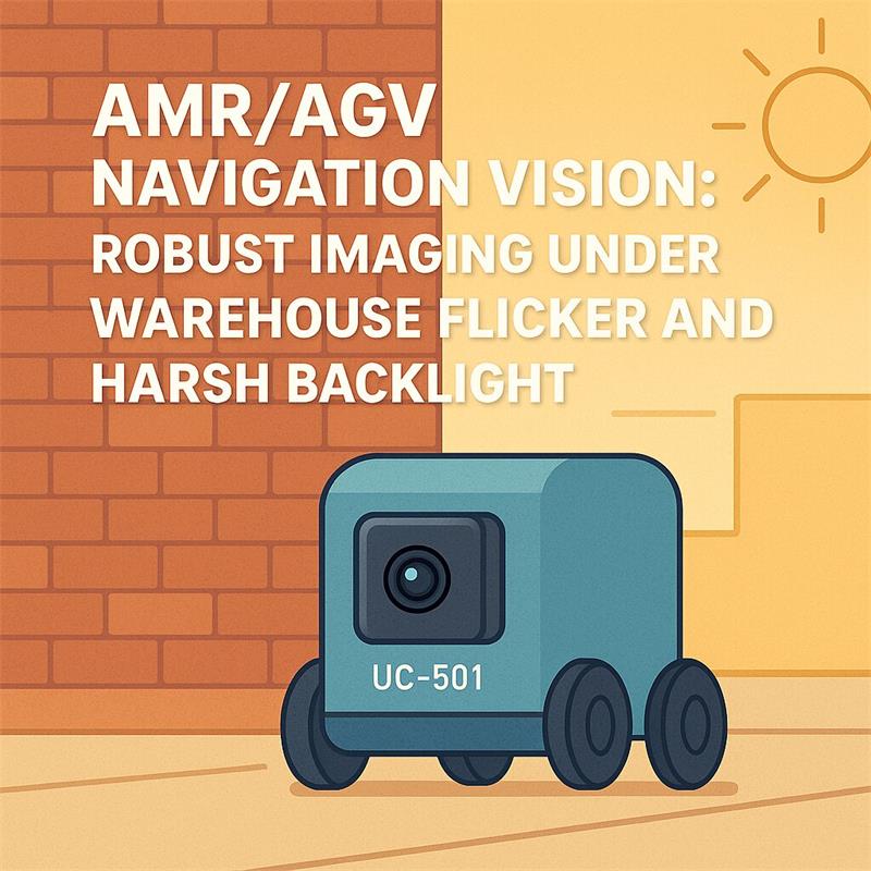 UC-501 micro USB camera: Reliable Vision for AMR/AGV Robots