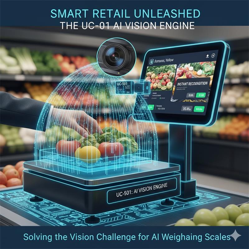 UC-501 usb camera: The Vision Engine for AI Weighing Scales
