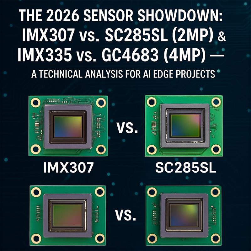 Sony IMX307 vs SmartSens SC285SL sensor compare