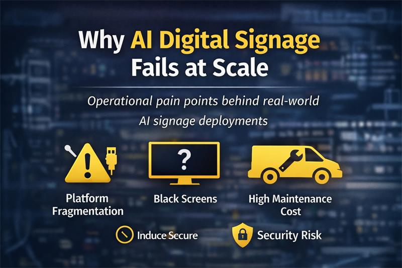 Why AI Signage Fails: The Android & ChromeOS Hardware Crisis